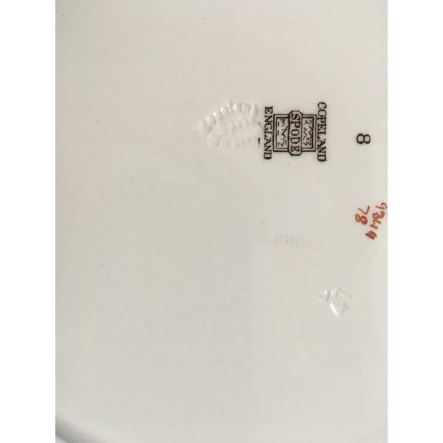 Ceramic Vintage Spode English Fox Hunting Plate For Sale - Image 7 of 11