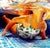 Contemporary Maude Ovize, Flamboyant Summer Bath, 2021, Screenprint For Sale - Image 3 of 7