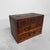 Brown Japanese Shōwa Hari Bako Sewing Box, 1950s For Sale - Image 8 of 11