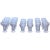Mid 20th Century Rosenthal Modern Swirl Glasses - Set of 18 For Sale - Image 11 of 11