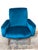 Arflex Cobalt Blue Lady Armchair by Marco Zanuso for Arflex, Italy, 1955 For Sale - Image 4 of 14