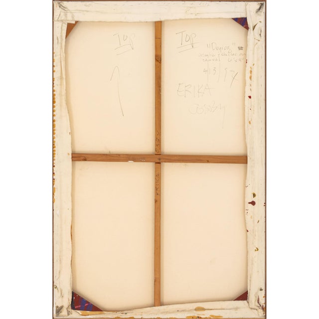 Erika Ranee Cosby "Drying" Acrylic & Shellac, 2014 For Sale - Image 10 of 11