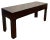 1990s Contemporary Hickory Chair Chinese Chippendale Style Mahogany Console Table For Sale - Image 5 of 13