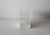 Plastic Vintage Tizo Style White Lucite Acrylic Waste Basket For Sale - Image 7 of 12