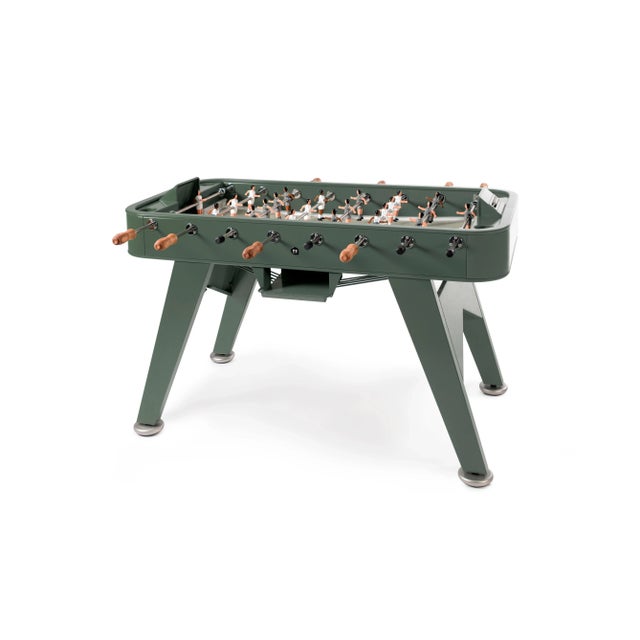 Not Yet Made - Made To Order RS Barcelona RS2 Stainless Steel Foosball Table, Green For Sale - Image 5 of 5