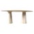 Stone Vintage Oval Travertine Dining Table, 1970s For Sale - Image 7 of 7