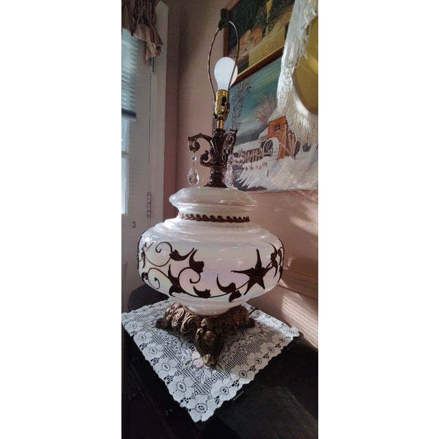 Hollywood Regency Carl Falkenstein Hollywood Regency Table Lamp For Sale - Image 3 of 17