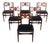 1960s Set of Six Danish Modern Dining Chairs in Teak For Sale