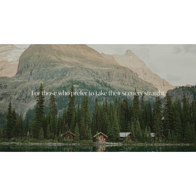 Vintage Photo, Lake O’Hara, Canada, Yoko National Park, Canadian Rockies, Near Banff, Alberta For Sale - Image 10 of 10