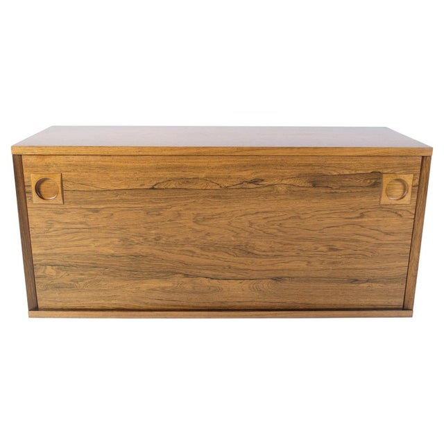 Wall-Mounted Shelf in Rosewood by Albert Hansen, 1960s For Sale - Image 10 of 10