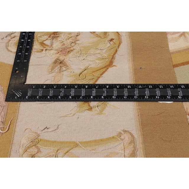 Textile Vintage Chinese Aubusson Rug, 15'02 X 24'01 For Sale - Image 7 of 10