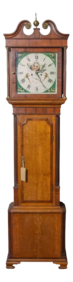 Antique Longcased Clock in Oak