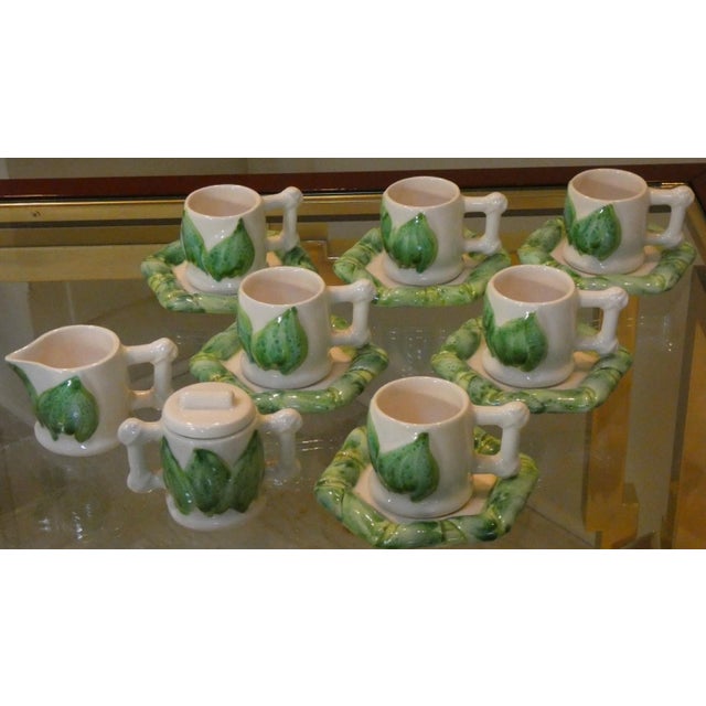 Vintage Italian Germoglio Coffee Service by Colin Morrow for Arpex International, 1970s, Set of 14 For Sale - Image 12 of 14