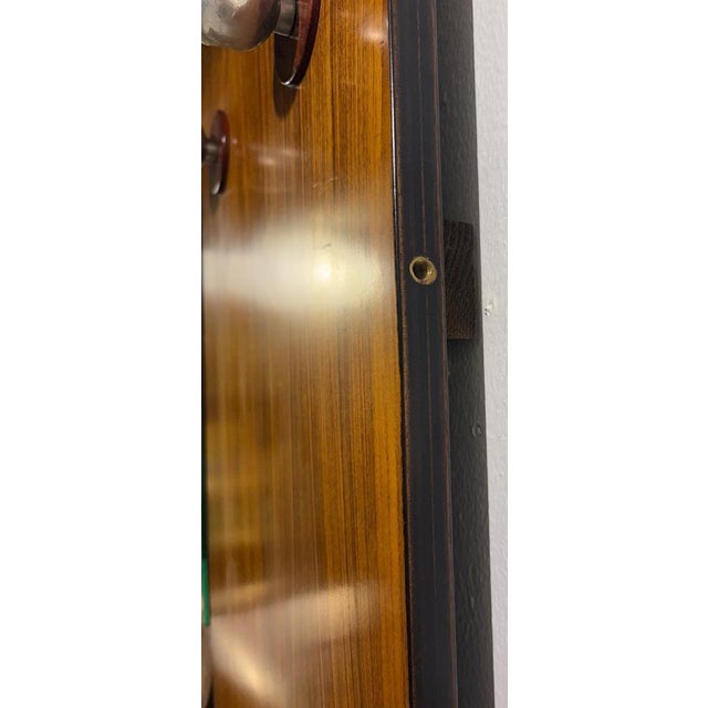 Metal Large Coat Hanger with Mirror and Console, Italy, 1960s For Sale - Image 7 of 8