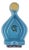 Caviar Kaspia Paris Restaurant Blue Ceramic Ashtray For Sale