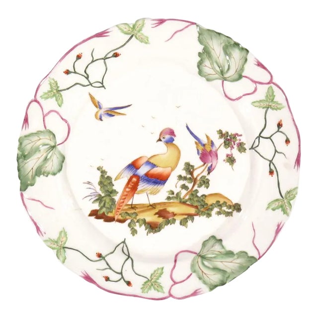 Late 20th Century Vintage Decorative Bird Plates For Sale
