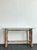 Mid-Century Modern Vintage Bundled Rattan Console Table After McGuire For Sale - Image 3 of 12