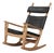 Keyhole GE-673 Rocking Chair by Hans J. Wegner for Getama, 1960s For Sale