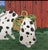 Paint Original Cate Mandigo 'snack Time' Polka Dot Rabbits Eating Folk Art Painting For Sale - Image 7 of 9