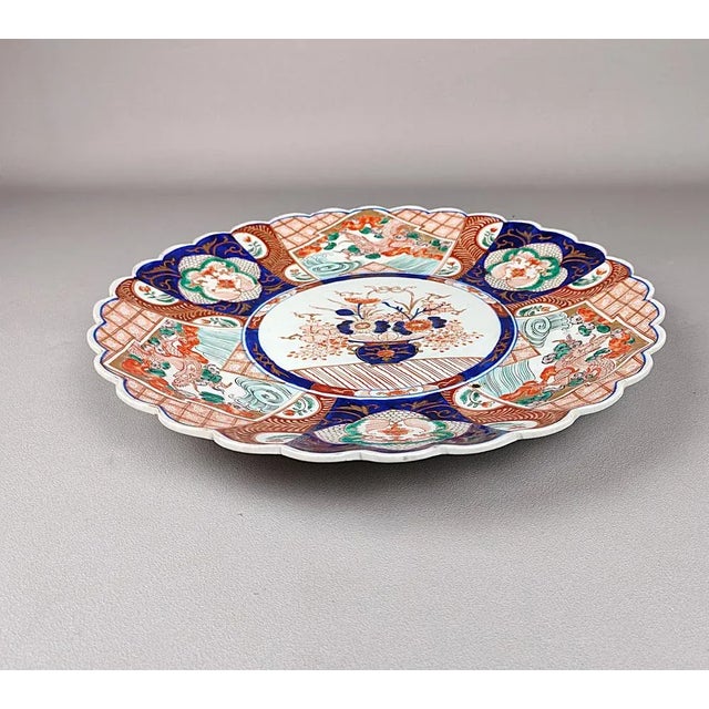 Antique Japanese Imari Plate For Sale - Image 10 of 14