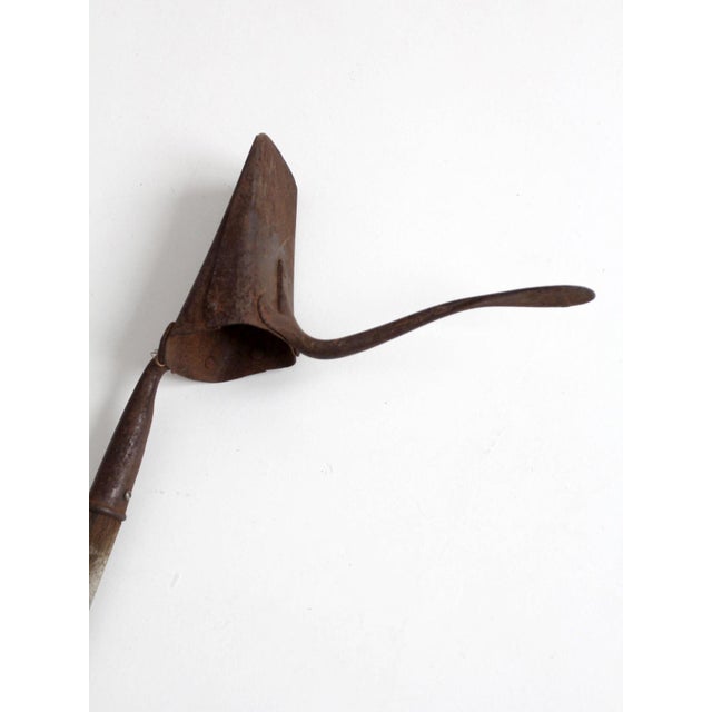 Early 20th Century Antique Primitive Garden Tool Collection - 7 Piece For Sale - Image 5 of 18