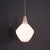 Mid-Century Modern Onion Ceiling Lamp in Frosted Glass by Lisa Johansson-Pape for Asea, Sweden, 1950s For Sale - Image 3 of 5