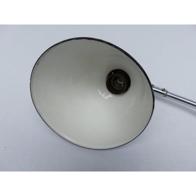 Black Vintage Bauhaus Scissor Lamp, 1920s For Sale - Image 8 of 18