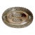 Unknown, 19th C. Antique Silver German Judaica Shabbat Challah Tray Hebrew Inscription For Sale