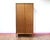 Brown 1960s Mid Century Modern Vintage Gentlemens Armoire Wardrobe by Younger Danish Style For Sale - Image 8 of 13