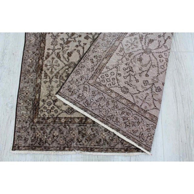 1960s Turkish Area Rug - 42"x74" For Sale - Image 10 of 11