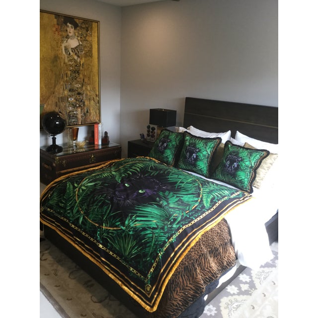Italian Custom Made Gianni Versace Velvet Throw Chairish