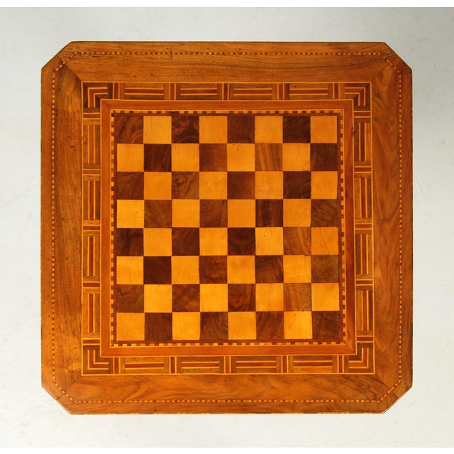 Late 19th Century Chess Table, 1890 For Sale - Image 10 of 13