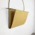 Metal Vintage Brass Wall Hanging Magazine Holder, Austria, 1950s For Sale - Image 7 of 18