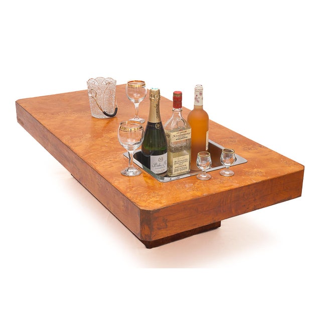Vintage Elm Burl Coffee Table, 1970s For Sale - Image 11 of 13