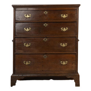 English Georgian Chest on Chest, 18th Century For Sale
