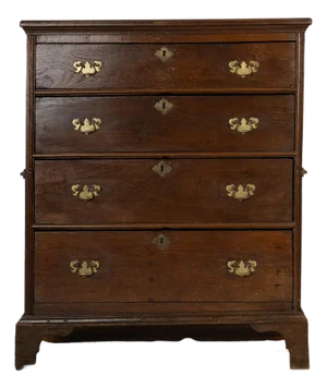 English Georgian Chest on Chest, 18th Century