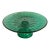 Mid 20th Century Canfield Emerald Green Glass Cake Platter by Anchor Hocking For Sale