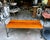 1970s Vintage Metal and Wooden Jon Risley Figurative Bench For Sale - Image 5 of 5
