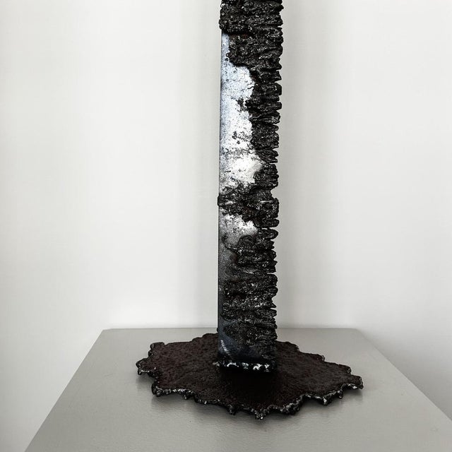 Brutalist Sculpture, 2000s, Iron For Sale - Image 4 of 7