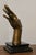 Late 20th Century Signed Solid Bronze Surrealist Hand and Face Sculpture For Sale In Pittsburgh - Image 6 of 10