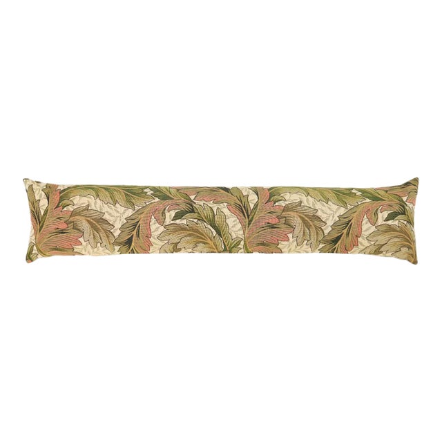 Acanthus & Lily Summer Draught Excluder - 115cm X 20cm (45"x9") For Sale