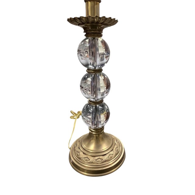 Decorative Crafts, Stacked Ball Glass Lamp, Italy | Chairish