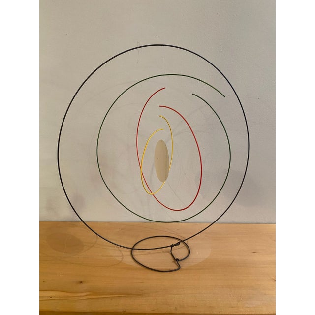 Black Philip C. Hart "Oh" Table Top Stabile For Sale - Image 8 of 9