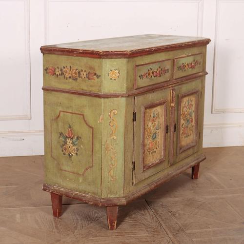 Scandinavian Painted Buffet in Pine For Sale - Image 11 of 14