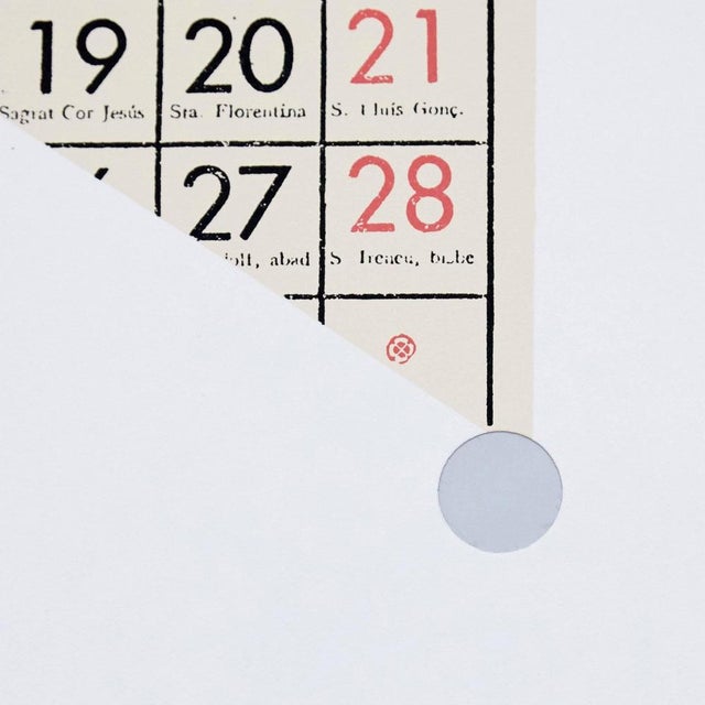 Joan Brossa, Visual Poem, Lithograph For Sale - Image 4 of 6