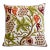 Intertwining Woven Floral & Fruit Feather/Down Pillow 17” Square For Sale