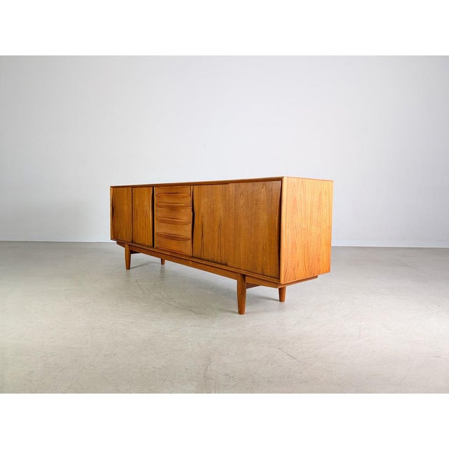Dyrlund Vintage Sideboard in Teak by Arne Vodder for Dyrlund For Sale - Image 4 of 13