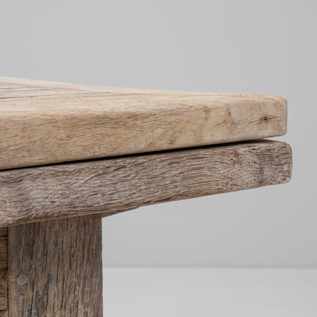 20th Century French Oak Folding Table For Sale - Image 11 of 18