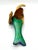 Brown Mermaid Figurine in the Style of Native American Arts & Crafts For Sale - Image 8 of 12