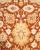 Traditional Mogul, One-of-a-Kind Hand-Knotted Area Rug - Orange, 5' 1" x 8' 4" For Sale - Image 3 of 8